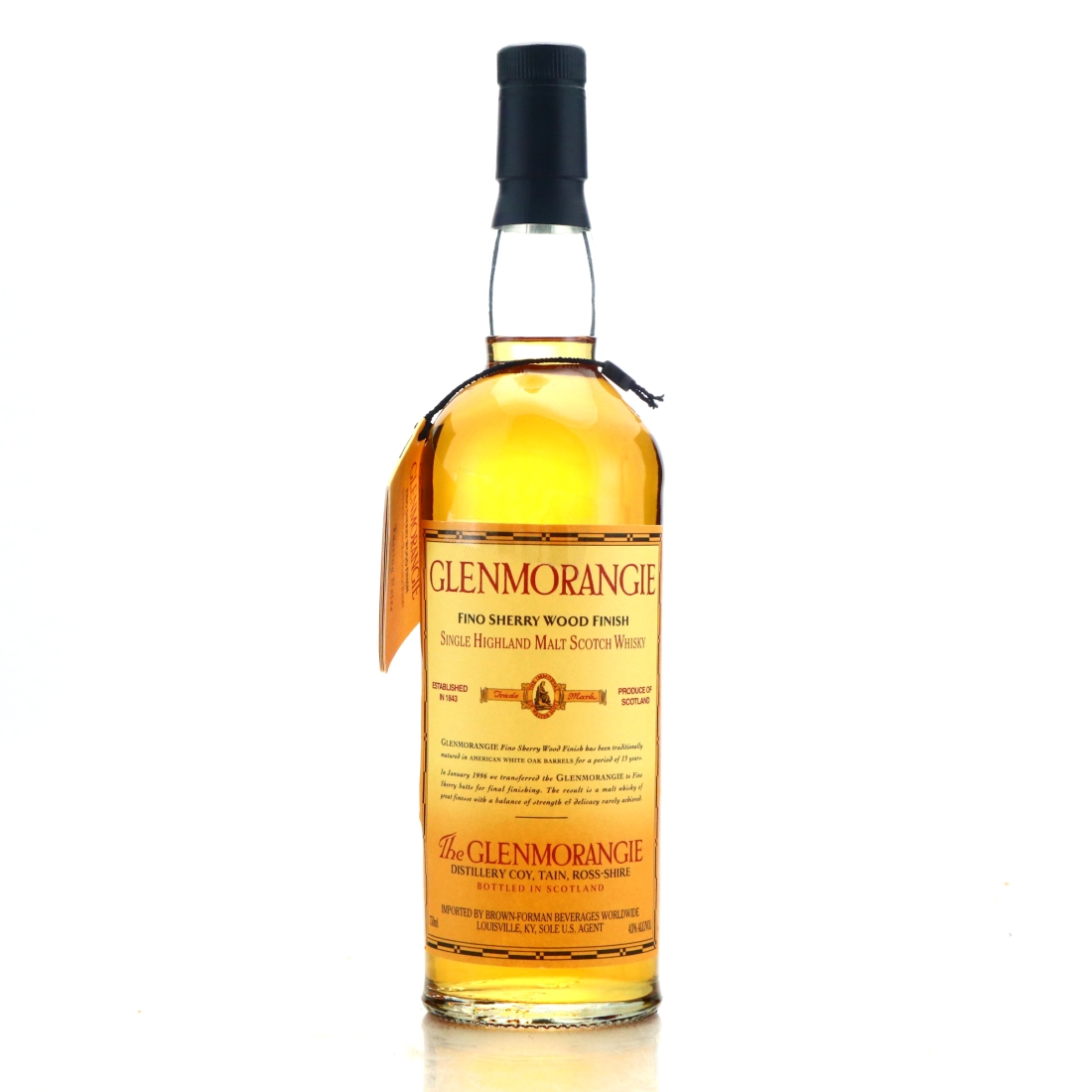 Glenmorangie Fino Sherry Wood Finish 75cl / US Import