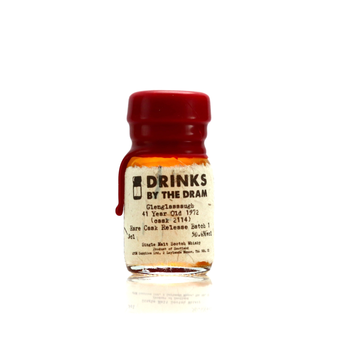 Glenglassaugh 1972 Single Sherry Cask 41 Year Old #2114 Sample