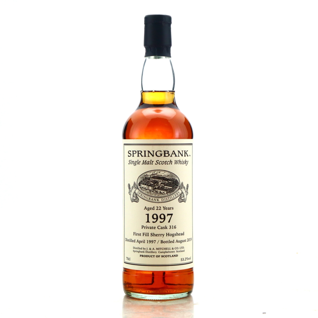 Springbank 1997 Private Cask 22 Year Old #316