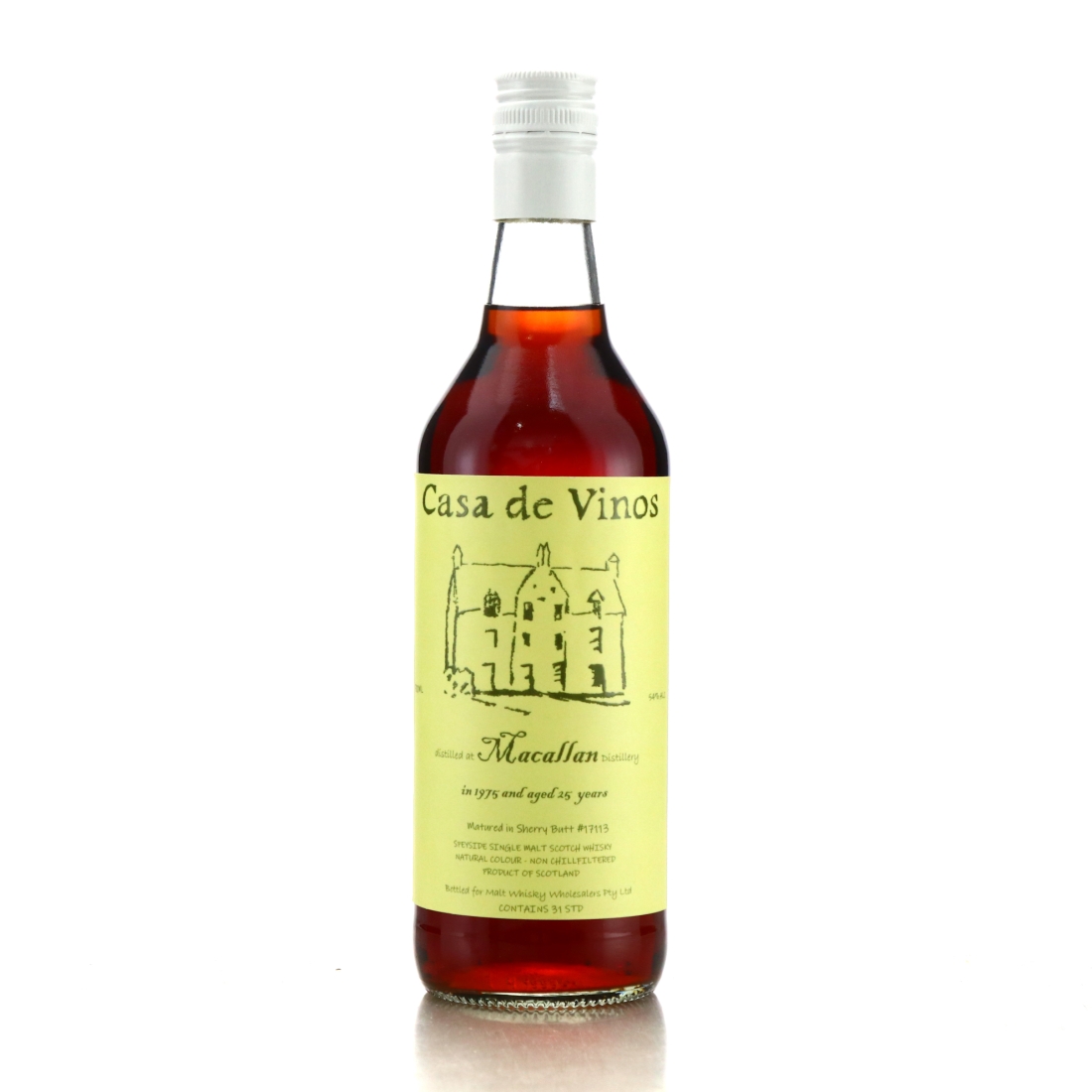Macallan 1975 Casa de Vinos 25 Year Old