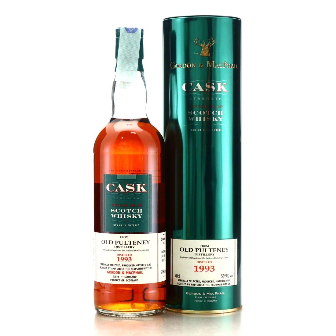 Old Pulteney 1993 Gordon and Macphail Cask Strength 