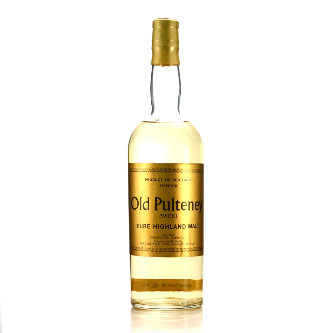 Old Pulteney Cadenhead's 85 Proof 1970s