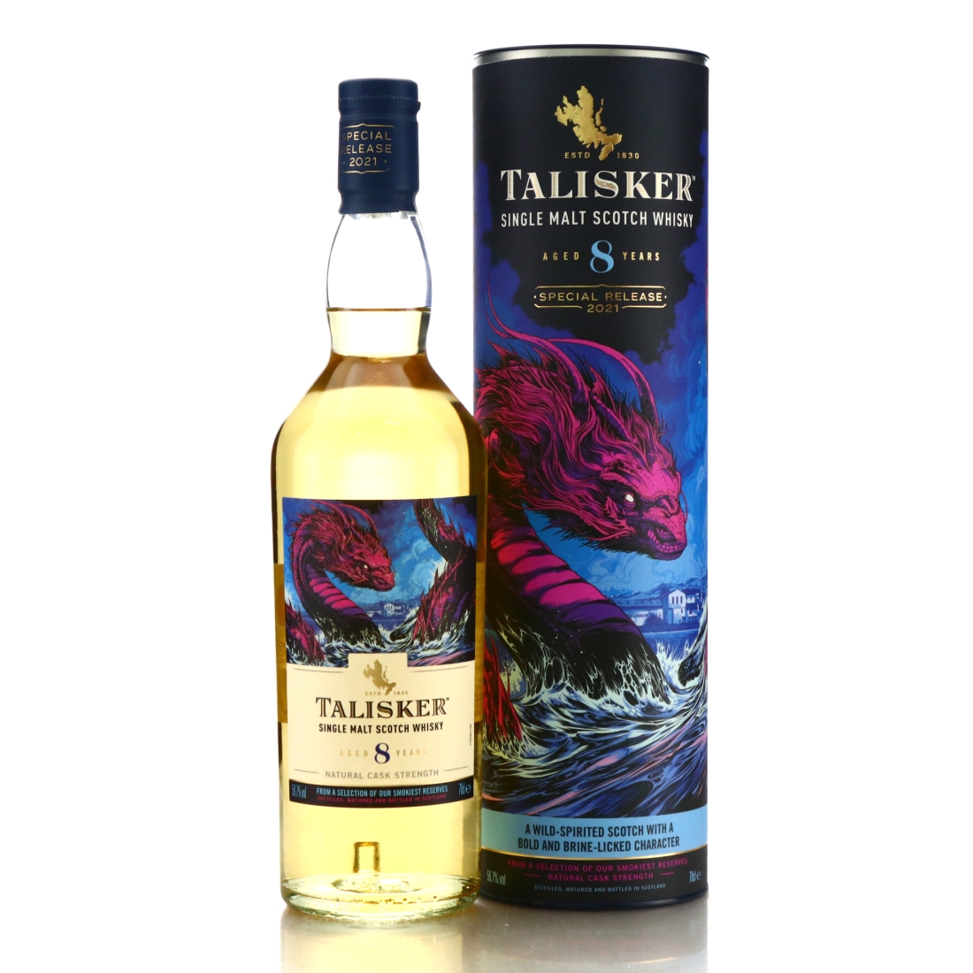 Talisker 8 Year Old Cask Strength 2021 Release