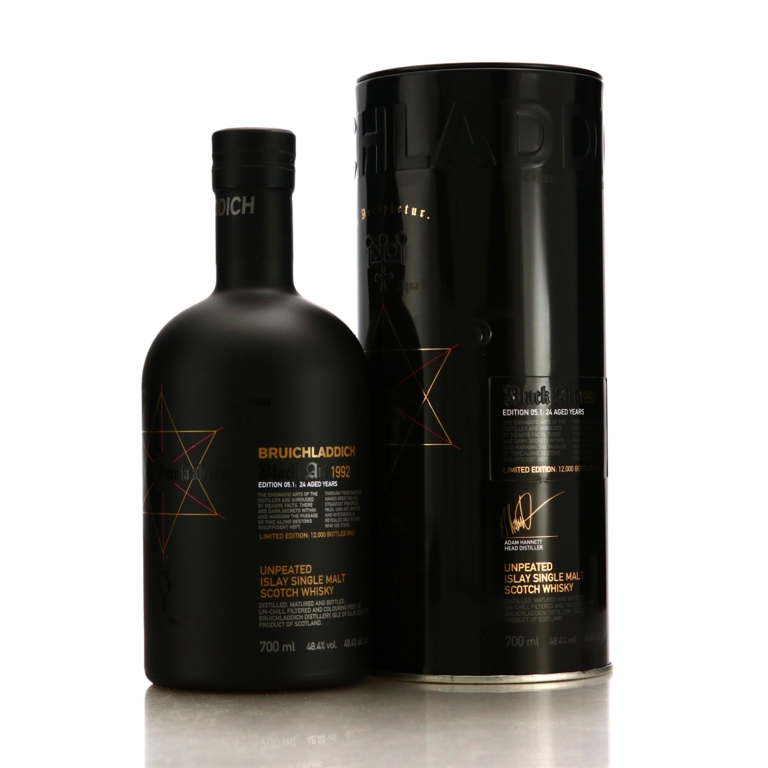 Bruichladdich 1992 Black Art 24 Year Old Edition 5.1 / Signed by Adam Hannett