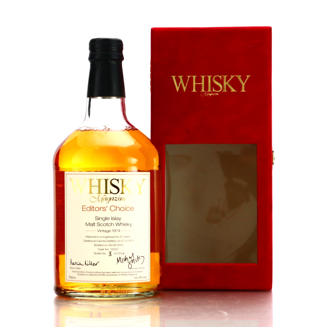Caol Ila 1974 Signatory Vintage 27 Year Old / Whisky Magazine Editors' Choice 
