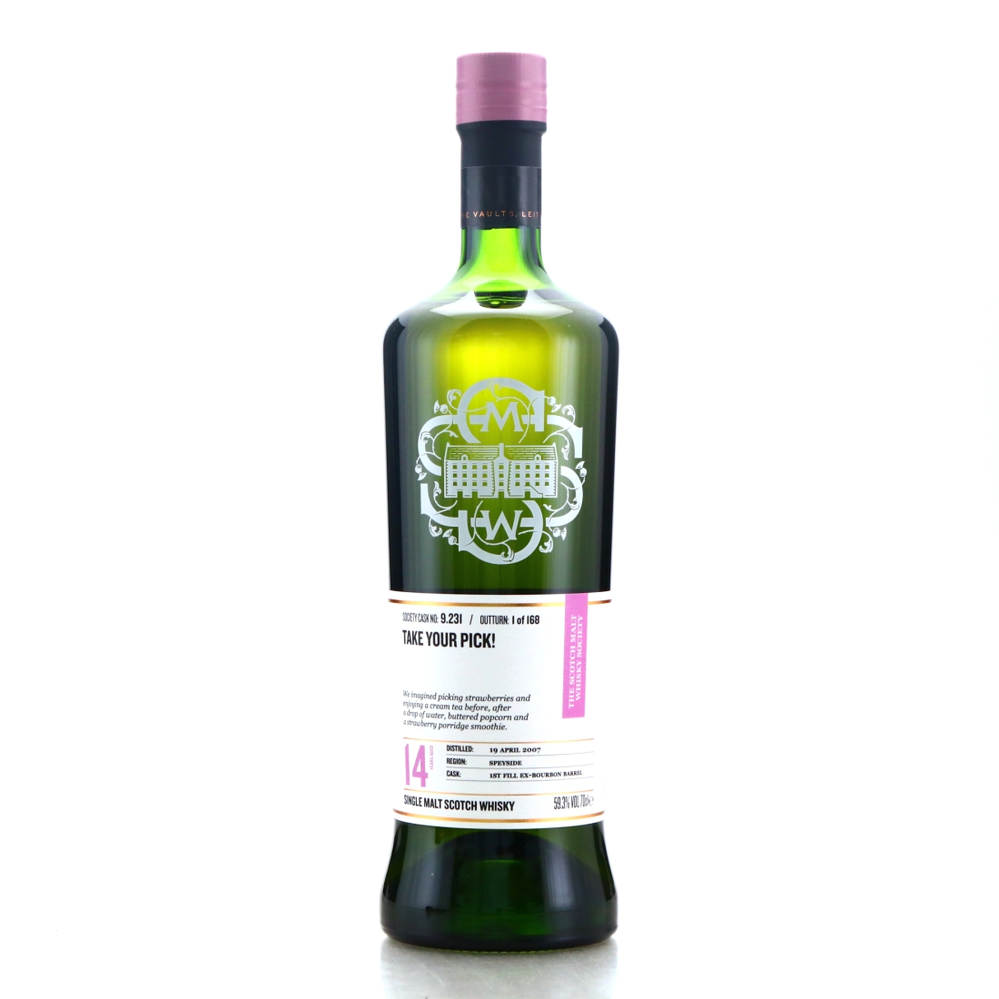 Glen Grant 2007 SMWS 14 Year Old 9.231