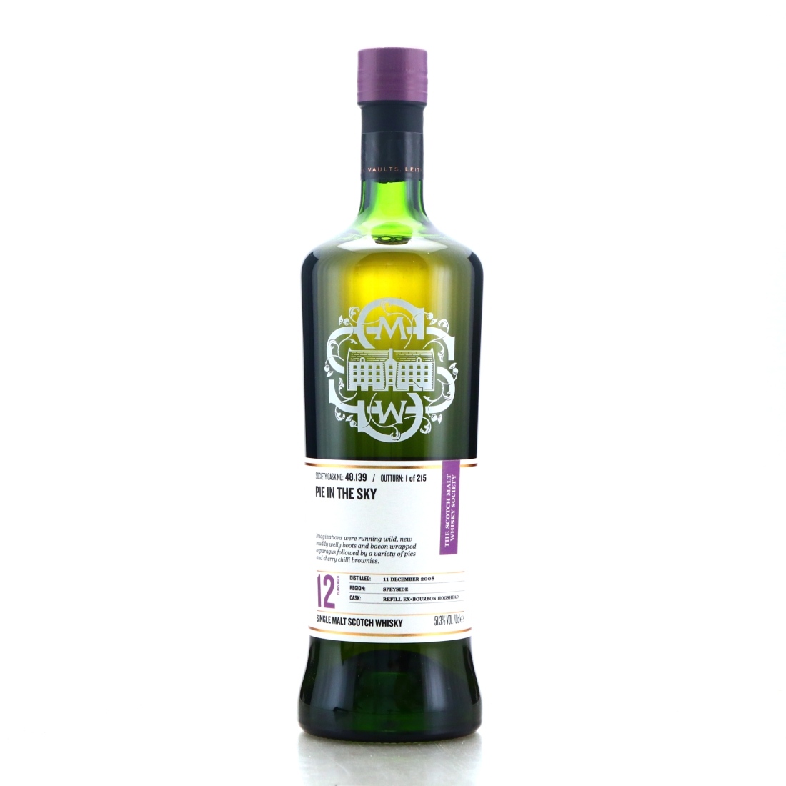 Balmenach 2008 SMWS 12 Year Old 48.139