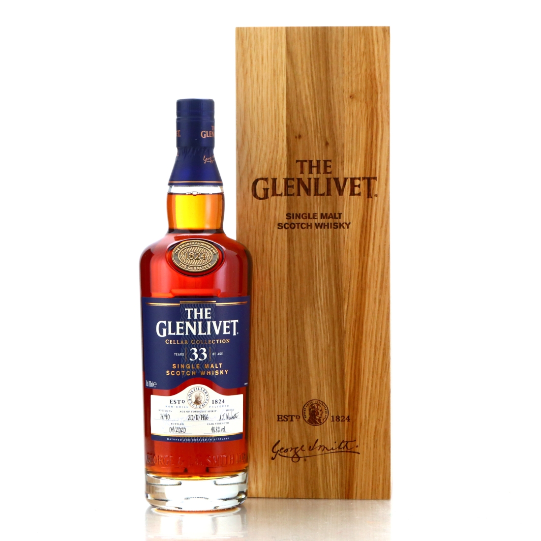 Glenlivet 1986 Cellar Collection 33 Year Old
