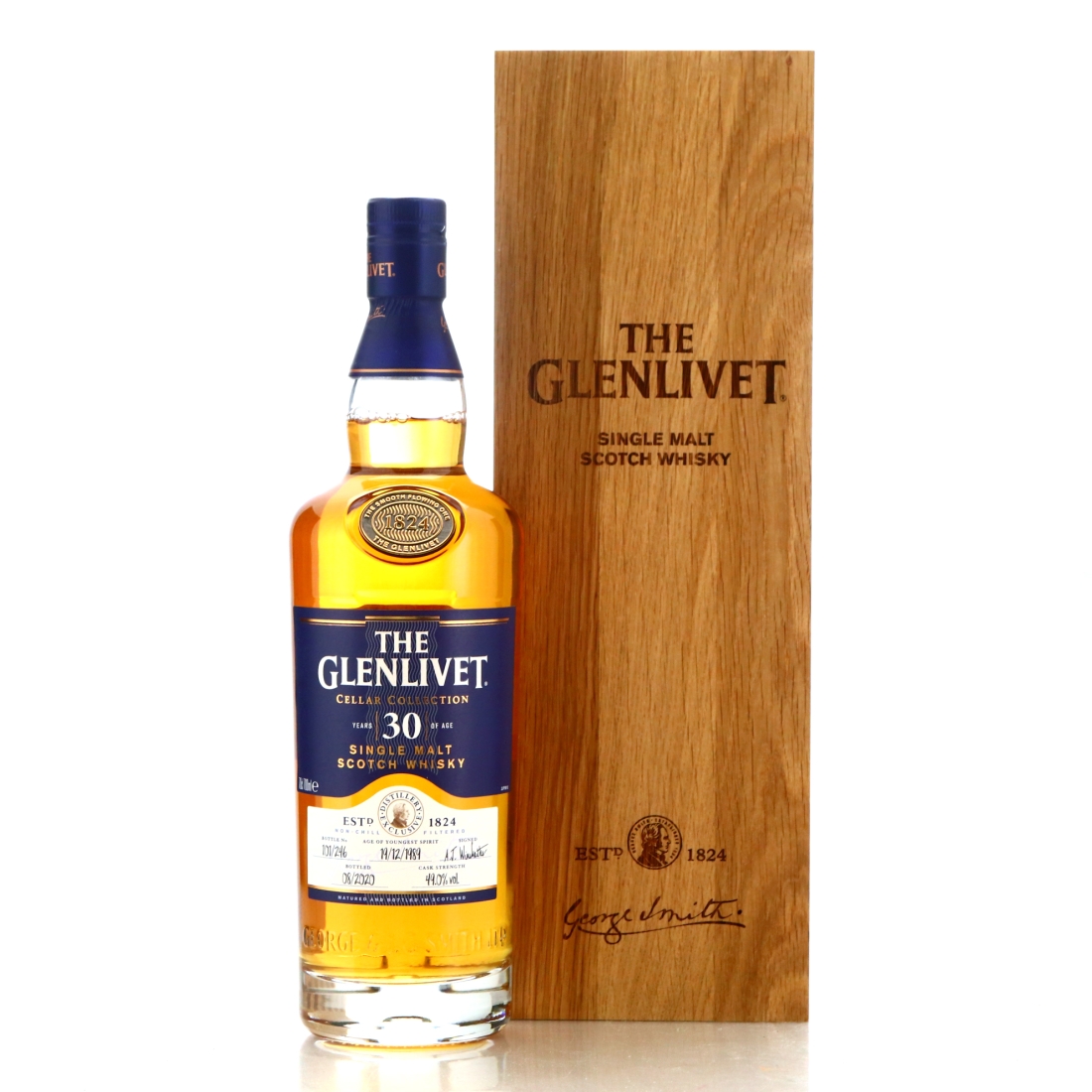 Glenlivet 30 Year Old Cellar Collection American Oak Finish