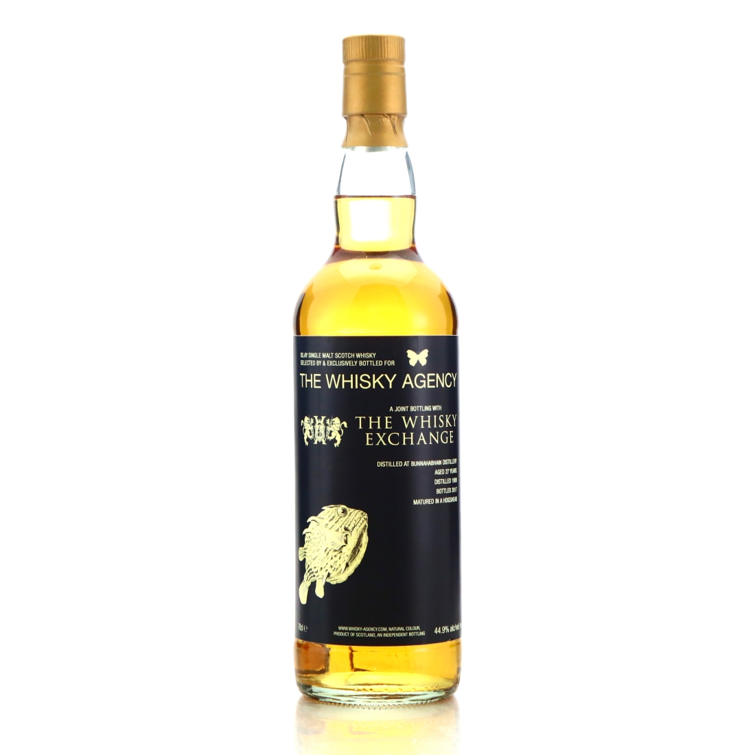 Bunnahabhain 1989 Whisky Agency 27 Year Old / TWE