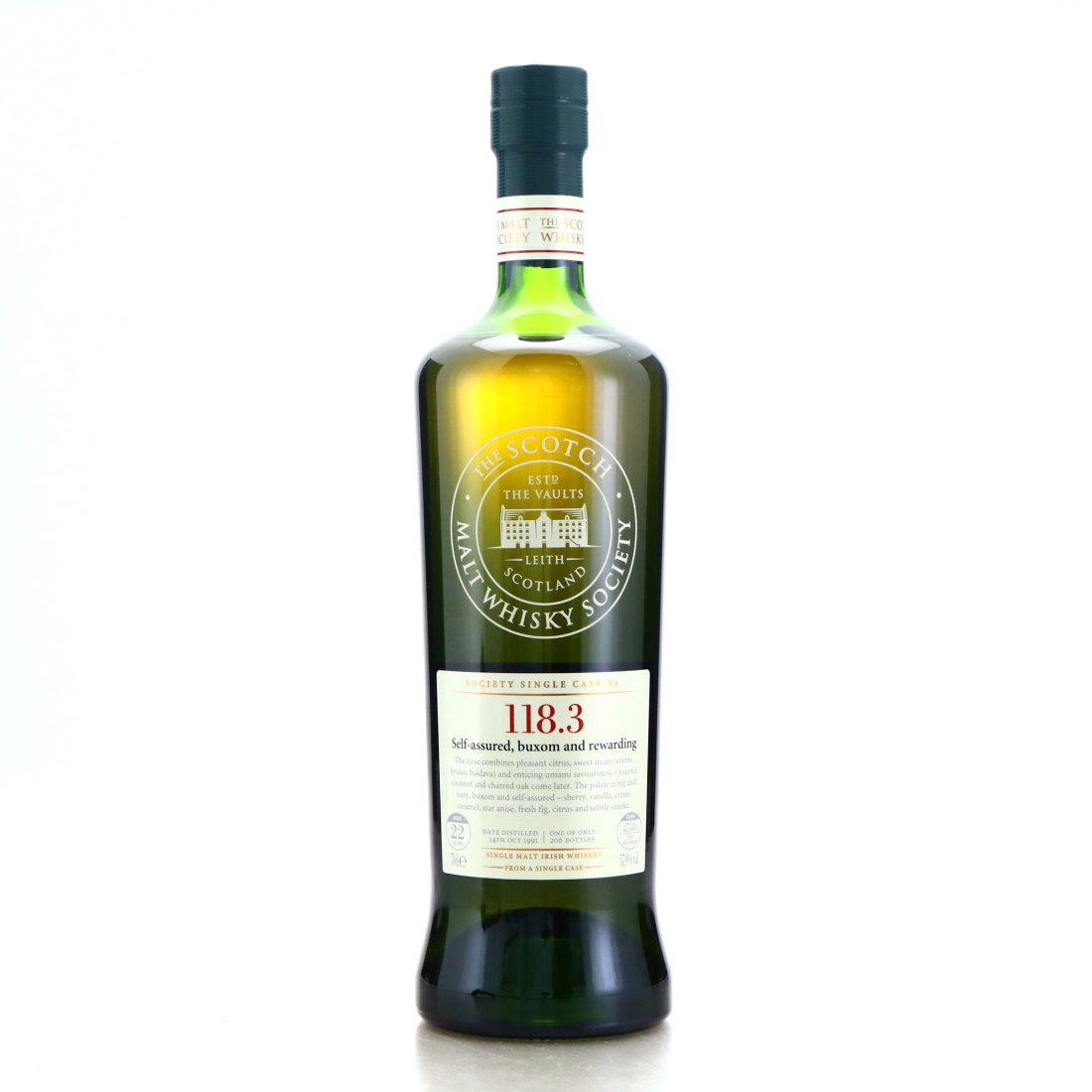 Cooley Peated 1991 SMWS 22 Year Old 118.3 