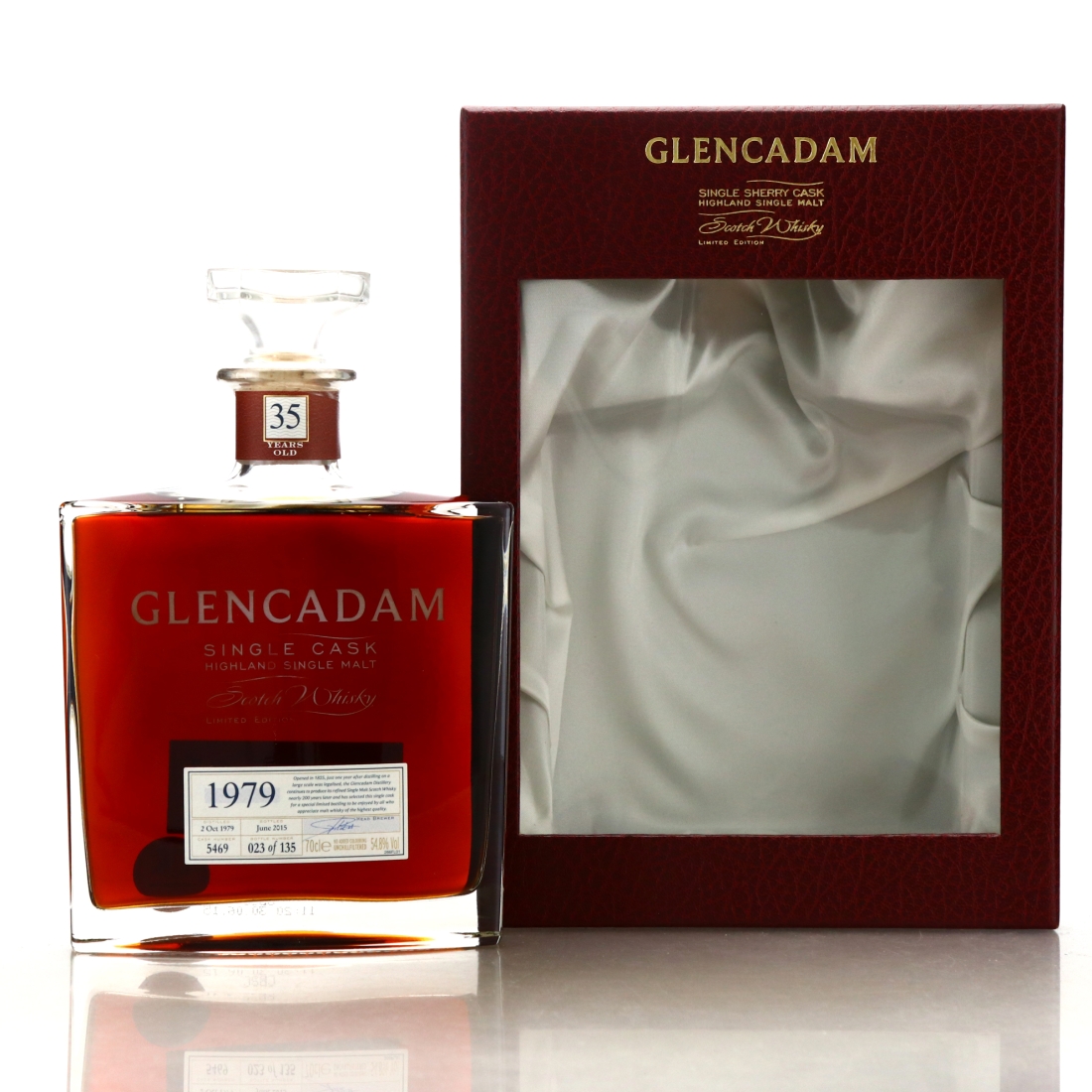 Glencadam 1979 Single Cask 35 Year Old #5469