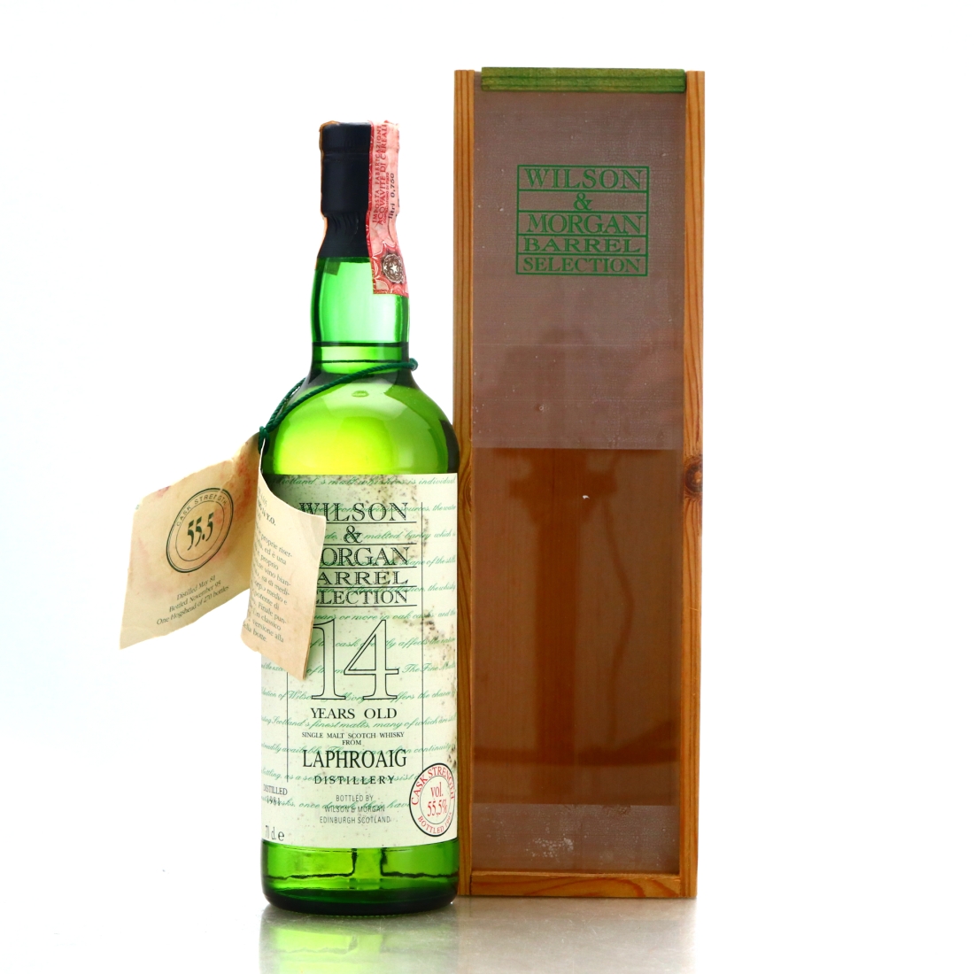 Laphroaig 1981 Wilson and Morgan 14 Year Old Cask Strength