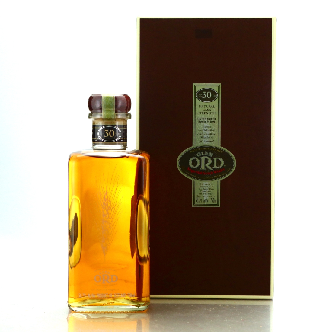 Glen Ord 30 Year Old Cask Strength 2005 Release 75cl / US Import