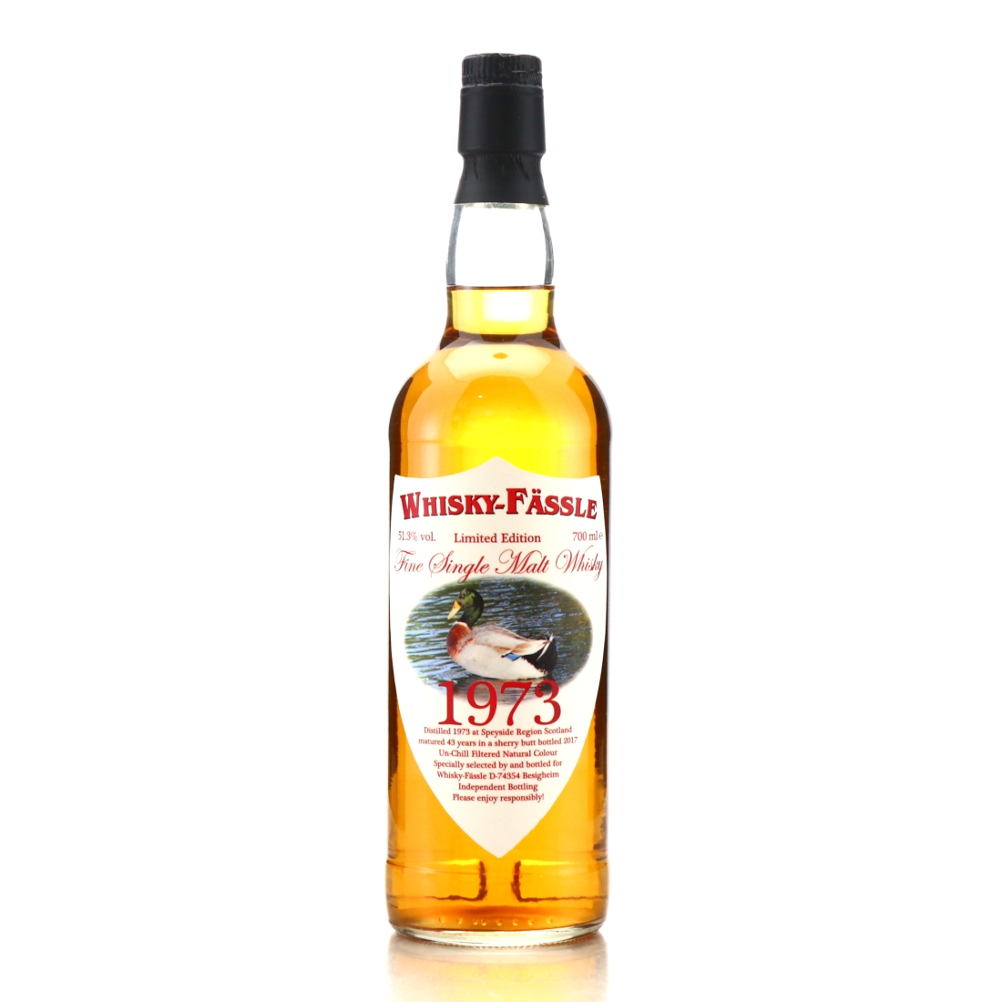 Speyside Single Malt 1973 Whisky Fässle 43 Year Old