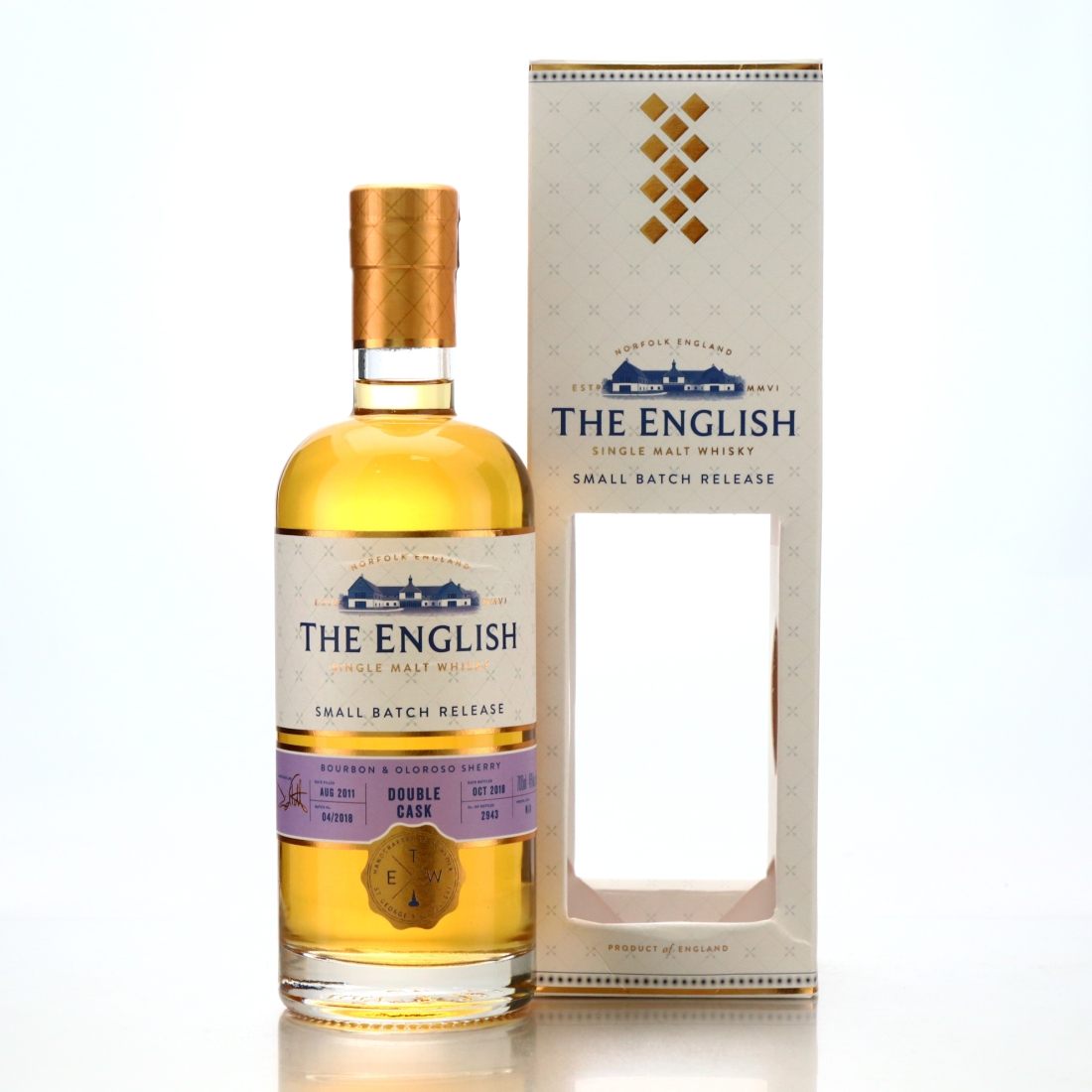 The English 2011 Double Cask Oloroso and Bourbon