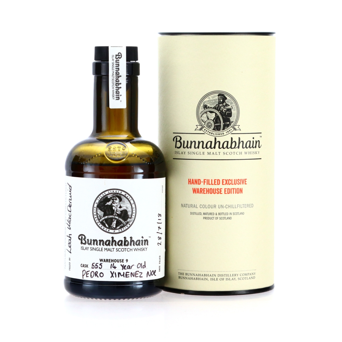 Bunnahabhain 14 Year Old Hand Filled 2019 20cl / PX Noe