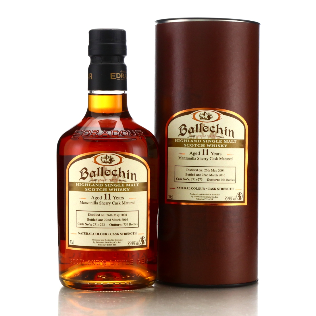 Ballechin 2004 Manzanilla Sherry Cask 11 Year Old
