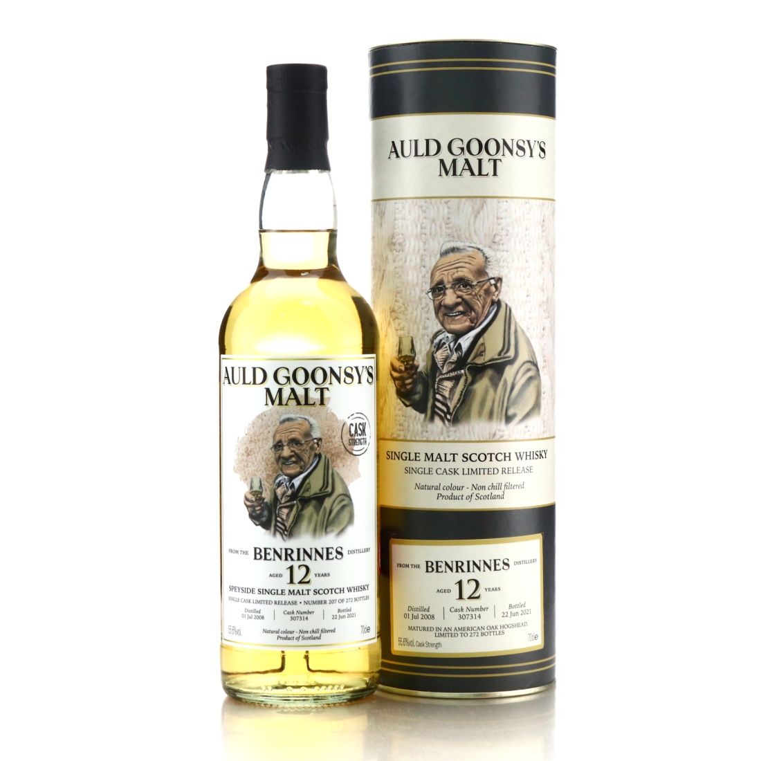 Benrinnes 2008 Auld Goonsy's 12 Year Old