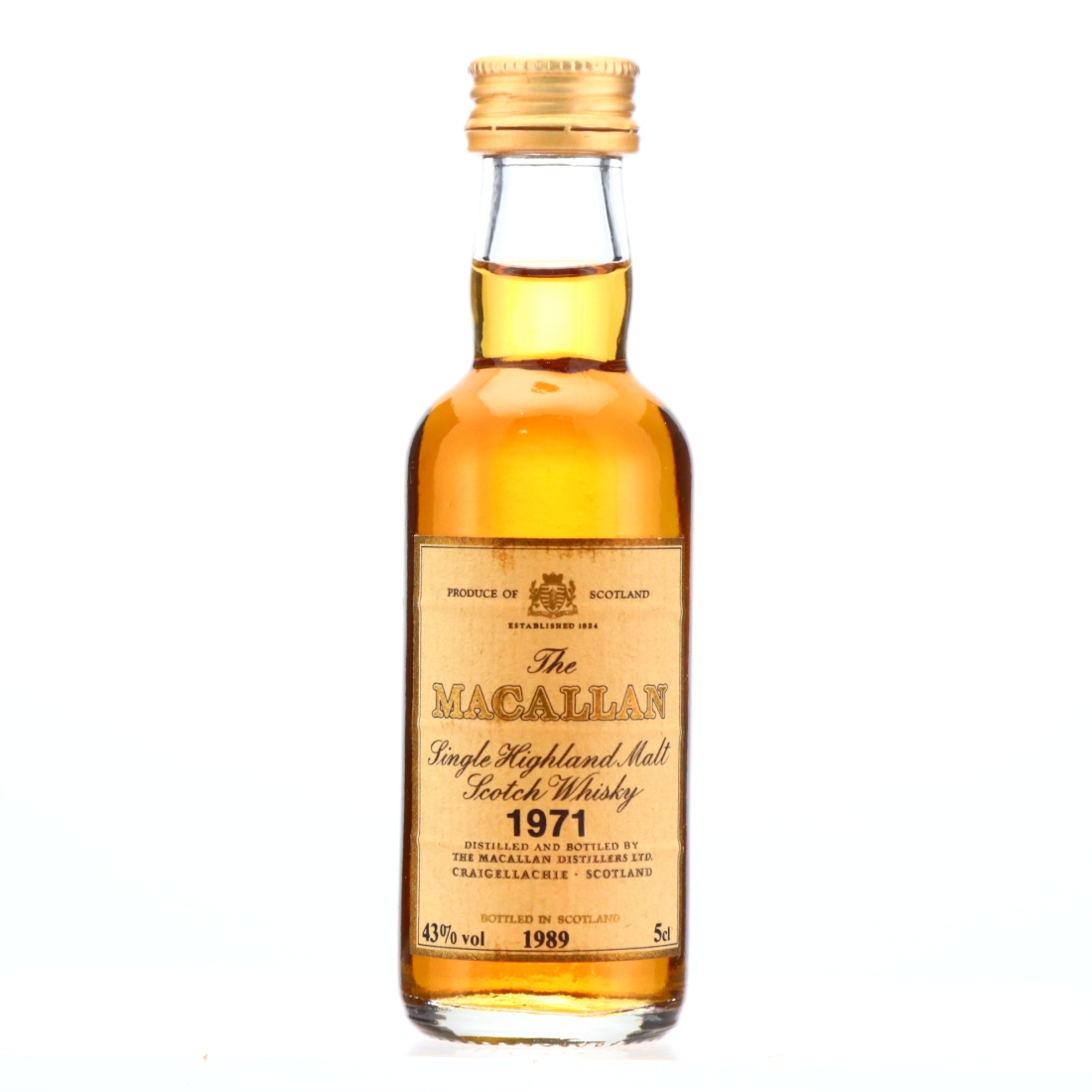 Macallan 1971 Miniature