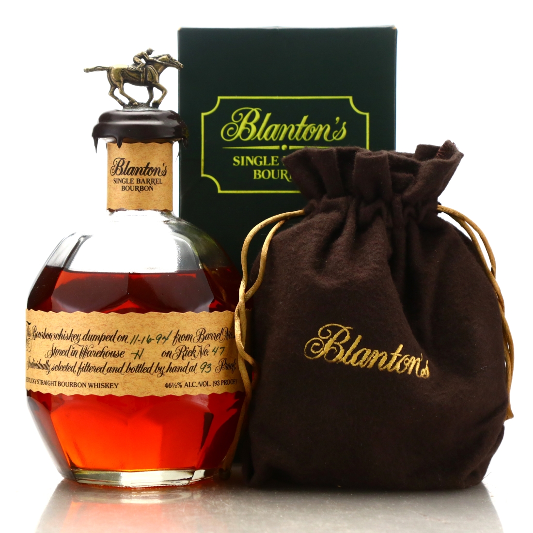 Blanton's Single Barrel dumped 1994