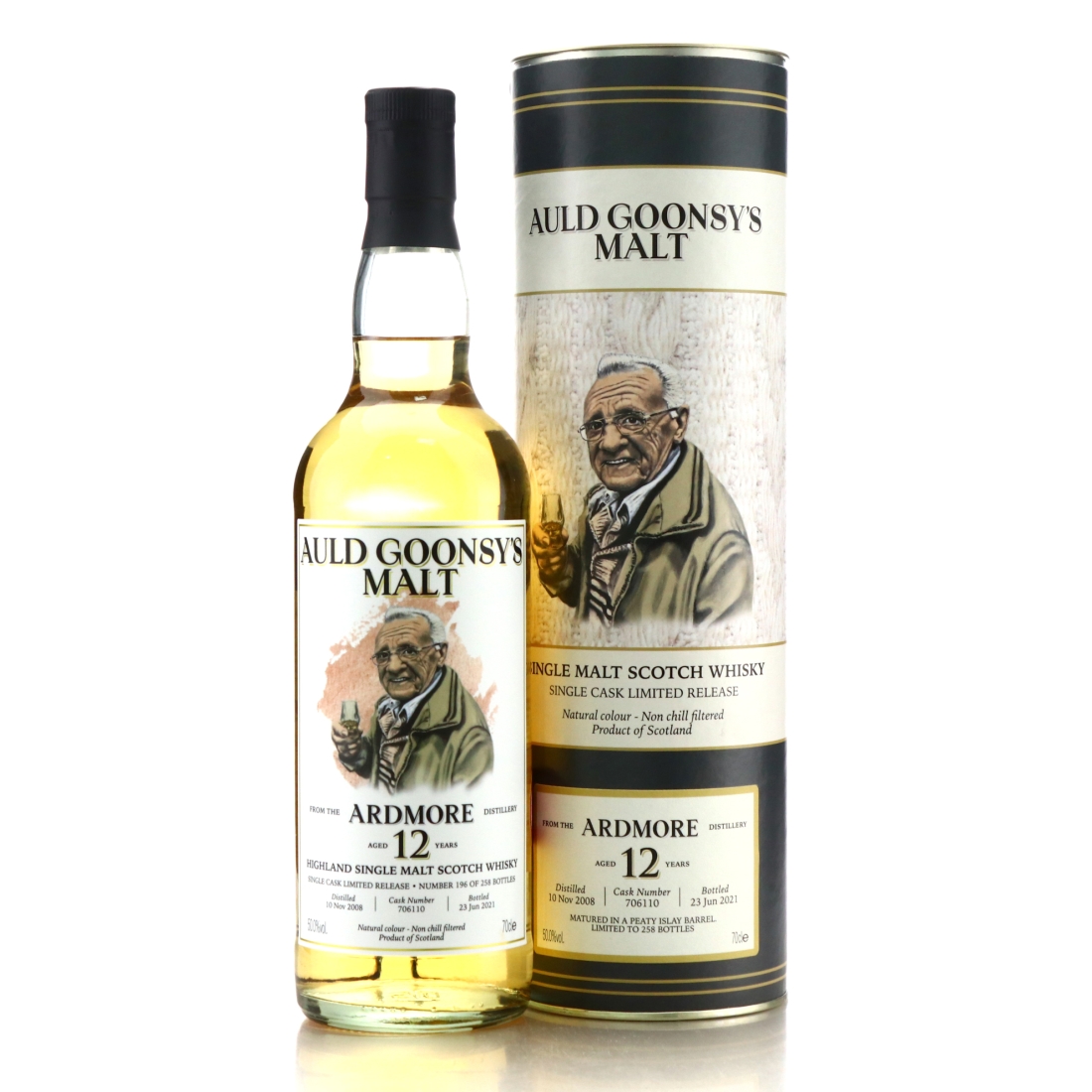 Ardmore 2008 Auld Goonsy's 12 Year Old