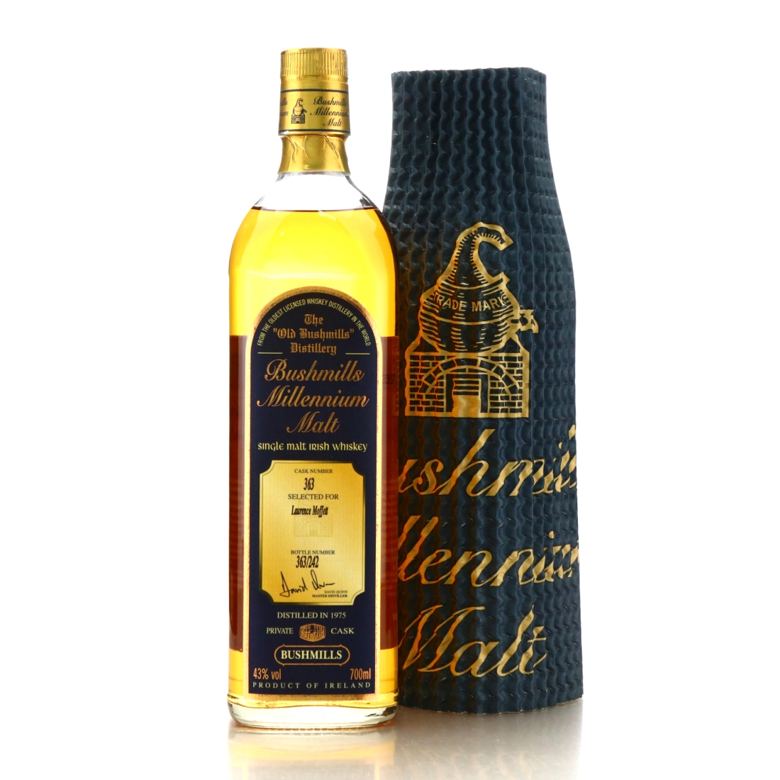 Bushmills 1975 Millennium Malt Single Cask #363