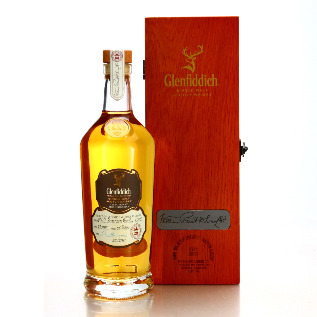 Glenfiddich 2007 Single Bourbon Cask #22585 / Spirit of Speyside 2021