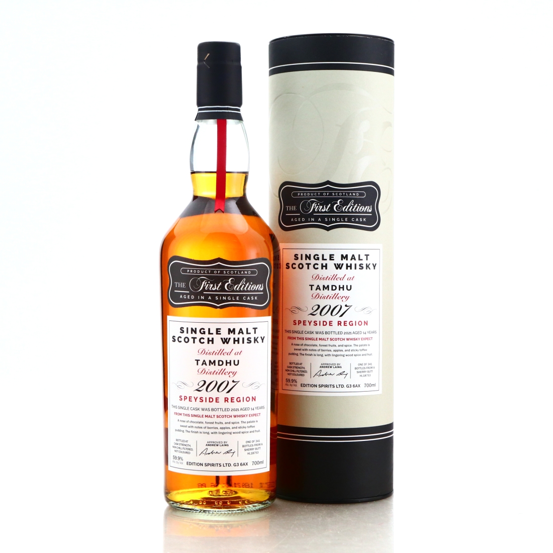 Tamdhu 2007 First Editions 14 Year Old