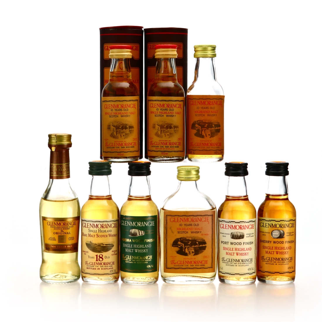 Glenmorangie Miniature x 9