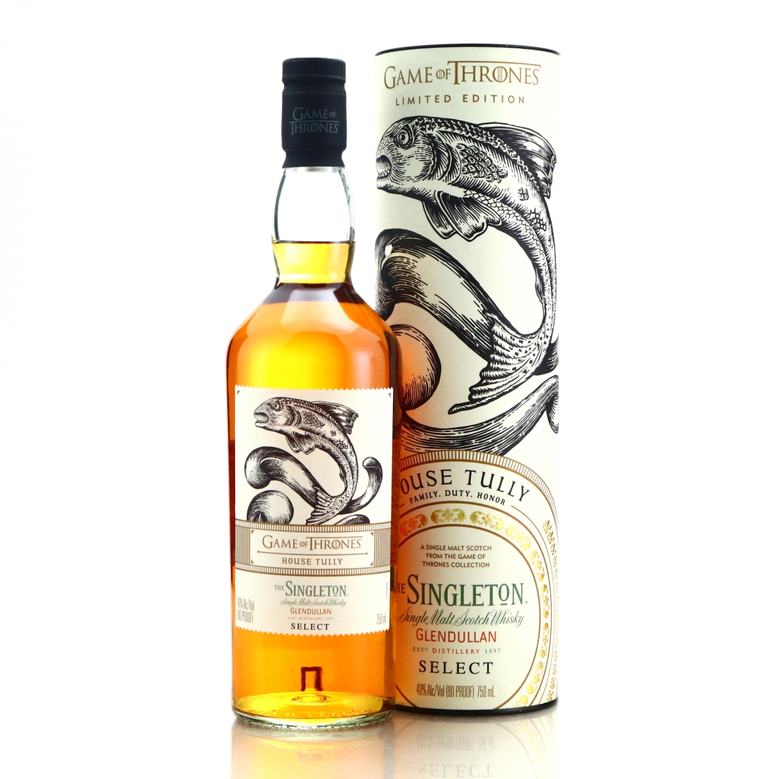 Singleton of Glendullan Select Game of Thrones - House Tully 75cl / US Import
