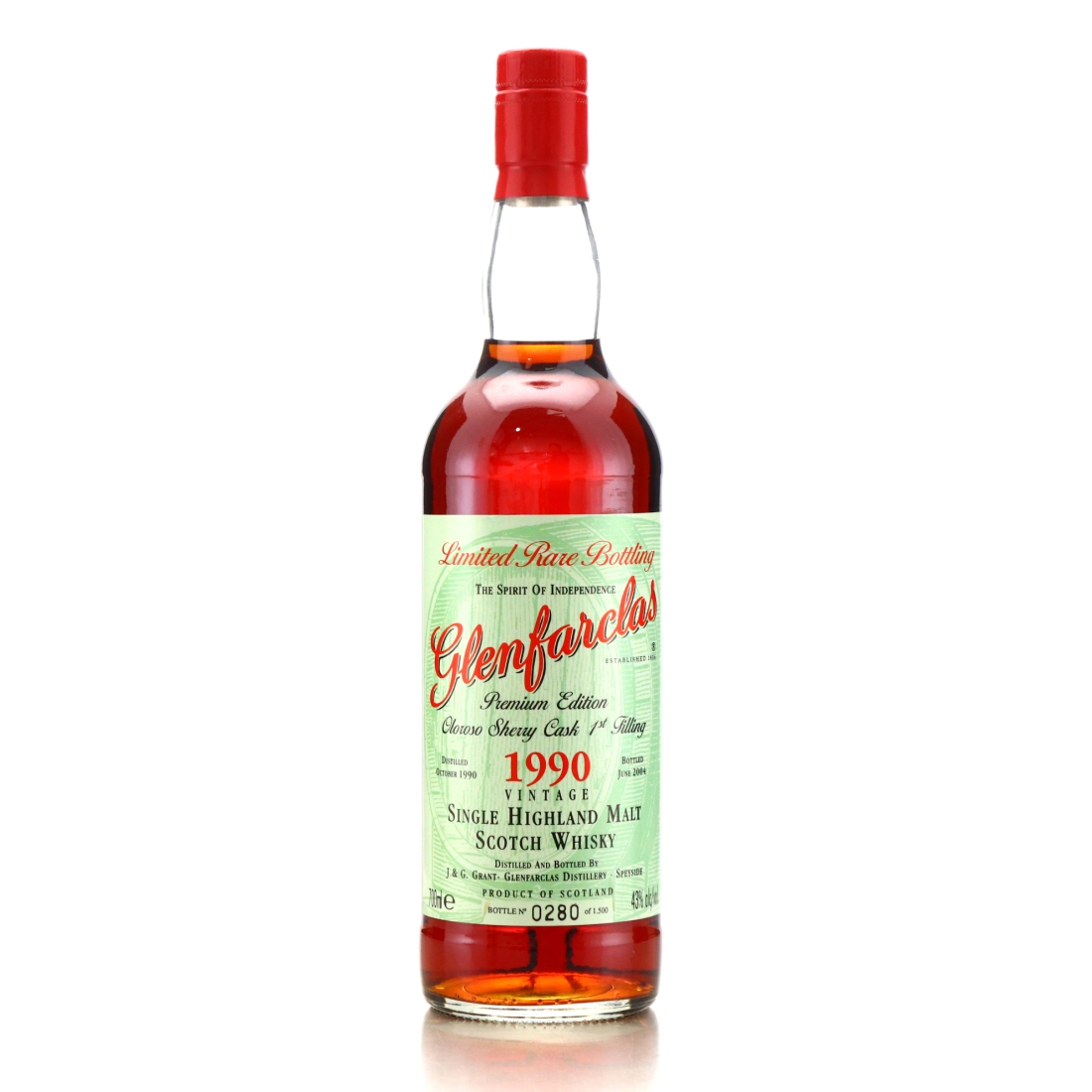 Glenfarclas 1990 Oloroso Sherry Cask 1st Filling 2004