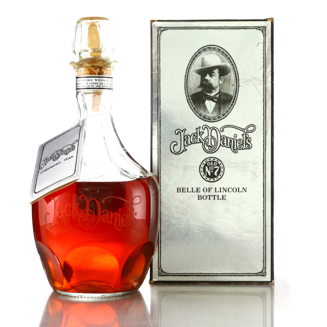 Jack Daniel's Belle of Lincoln 1.75 Litre 1979 - Collection Only