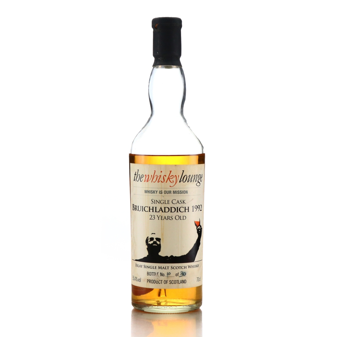 Bruichladdich 1992 Whisky Lounge 23 Year Old / Collection Only