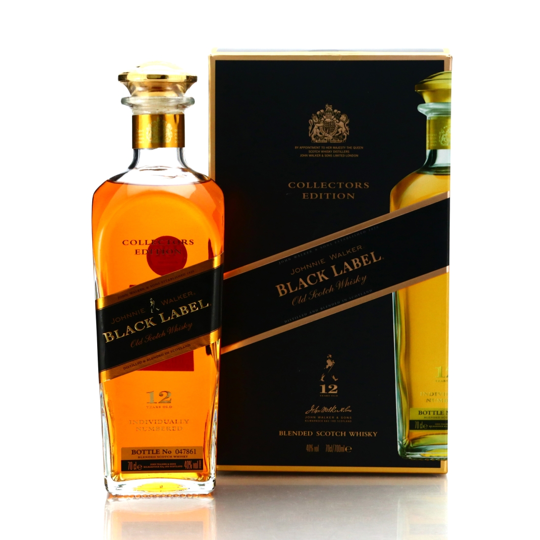 Johnnie Walker 12 Year Old Black Label Collectors Edition