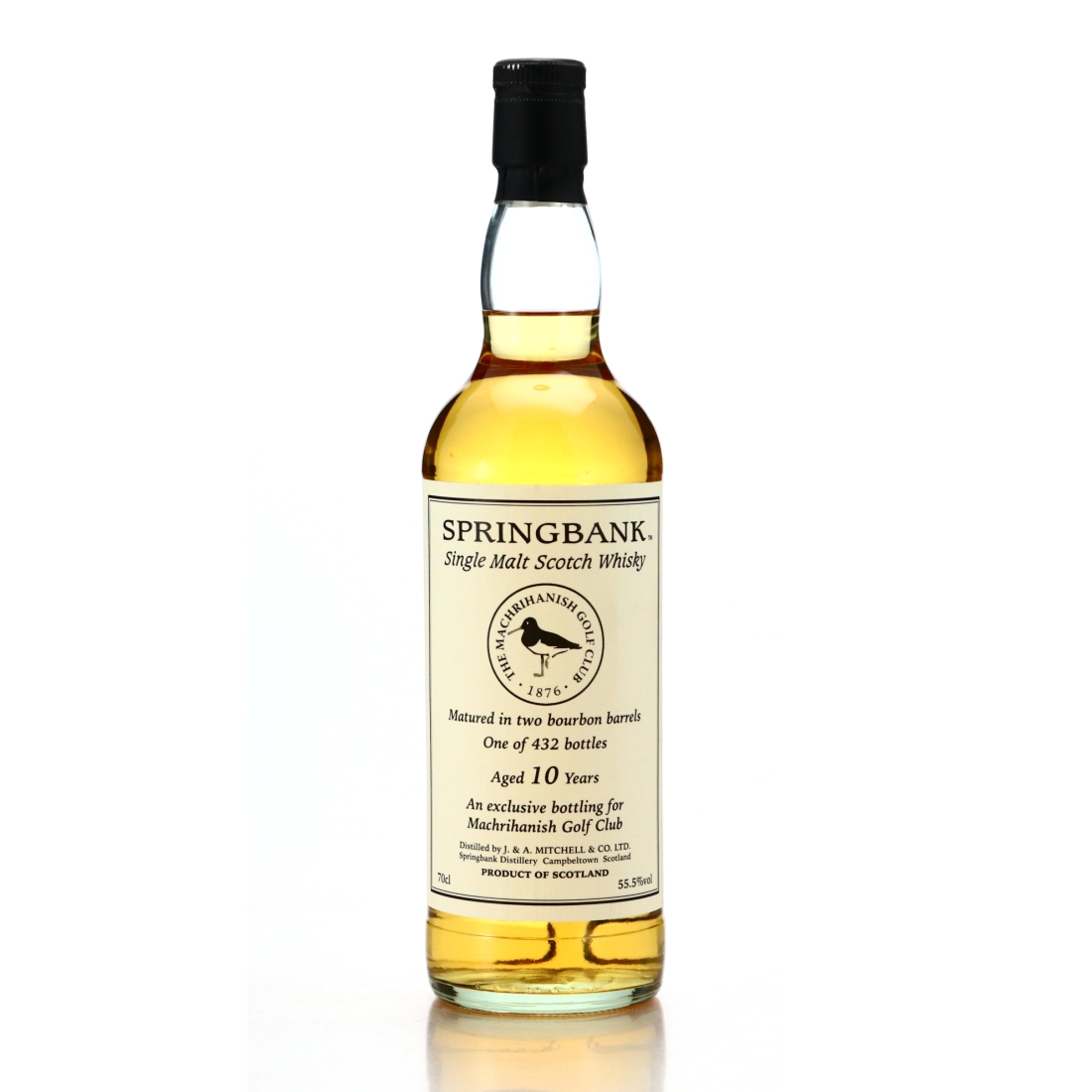 Springbank 10 Year Old Bourbon Casks / Machrihanish Golf Club 