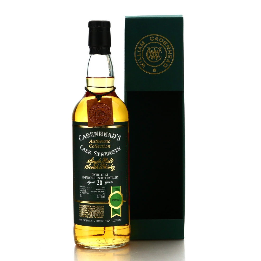 Linkwood 1997 Cadenhead's 20 Year Old