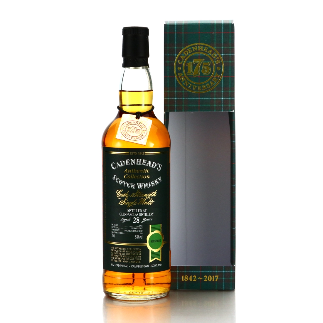 Glenfarclas 1988 Cadenhead's 28 Year Old