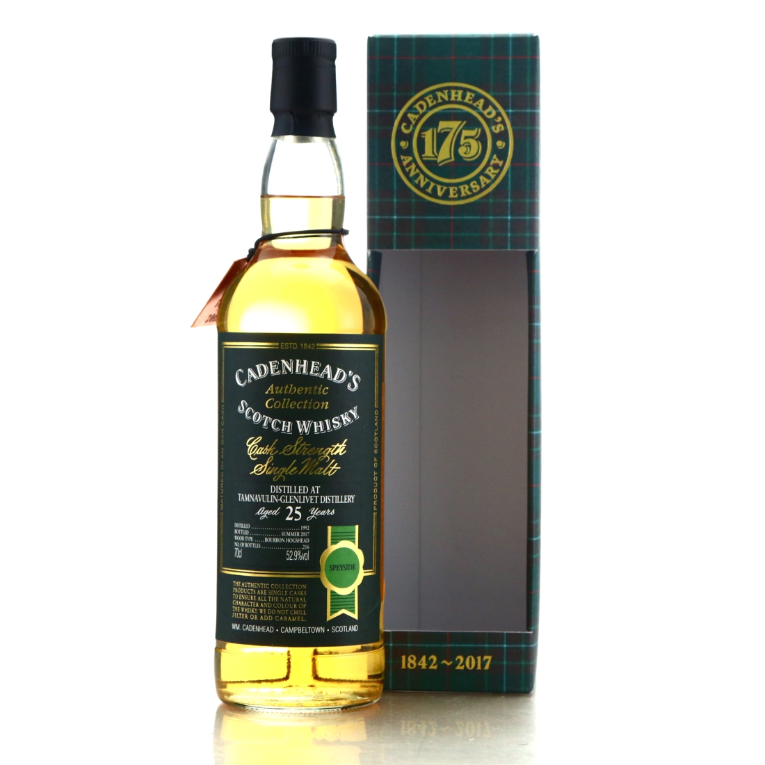 Tamnavulin 1992 Cadenhead's 25 Year Old