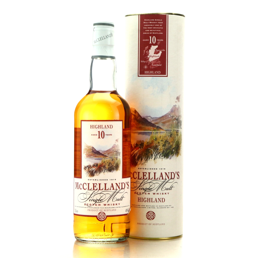 McClelland's 10 Year Old Highland Single Malt