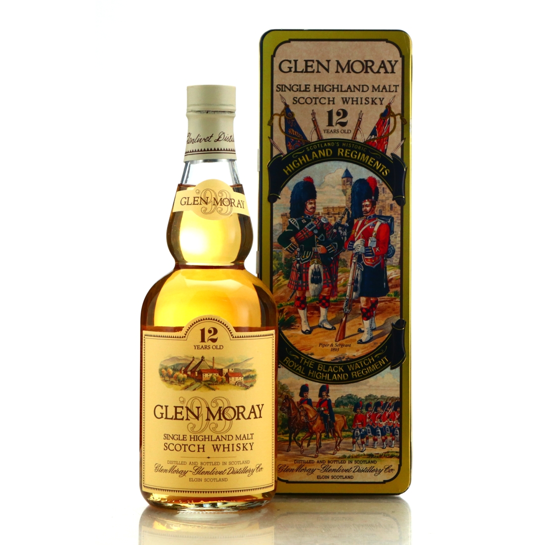 Glen Moray 12 Year Old 1990s / Black Watch Highland Regiment