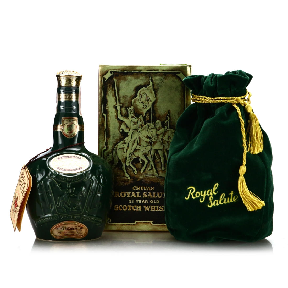 Chivas Royal Salute 21 Year Old Emerald Flagon 75cl / US Import