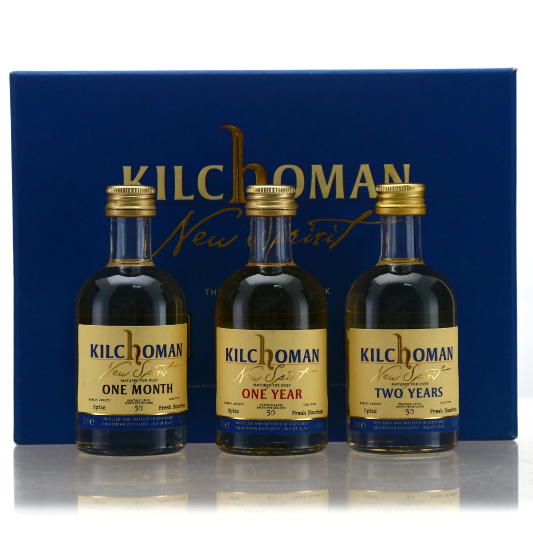 Kilchoman The Connoisseur Pack Miniature x 3