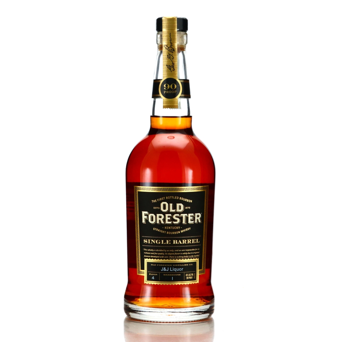 Old Forester Single Barrel / J&J Liquor