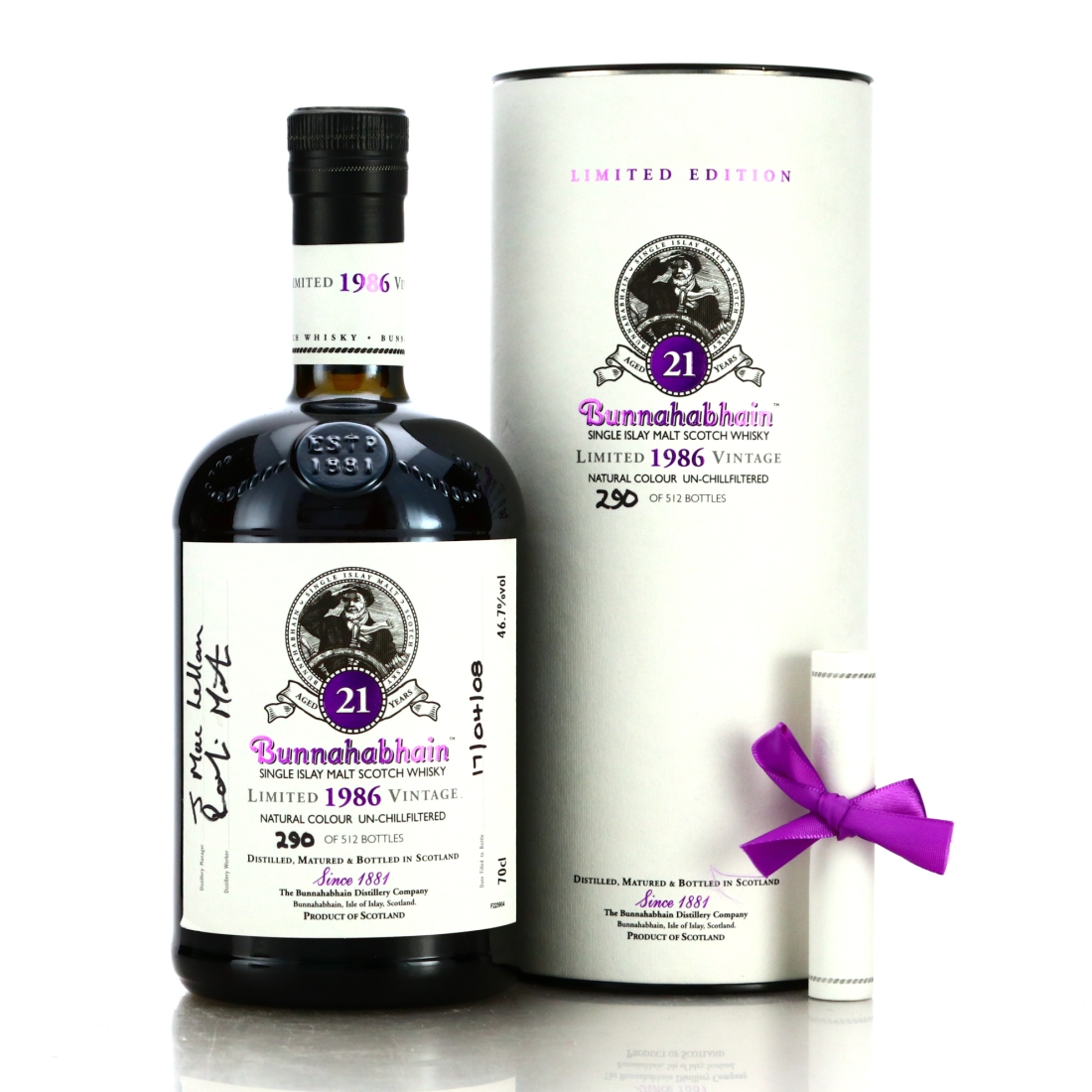 Bunnahabhain 1986 21 Year Old