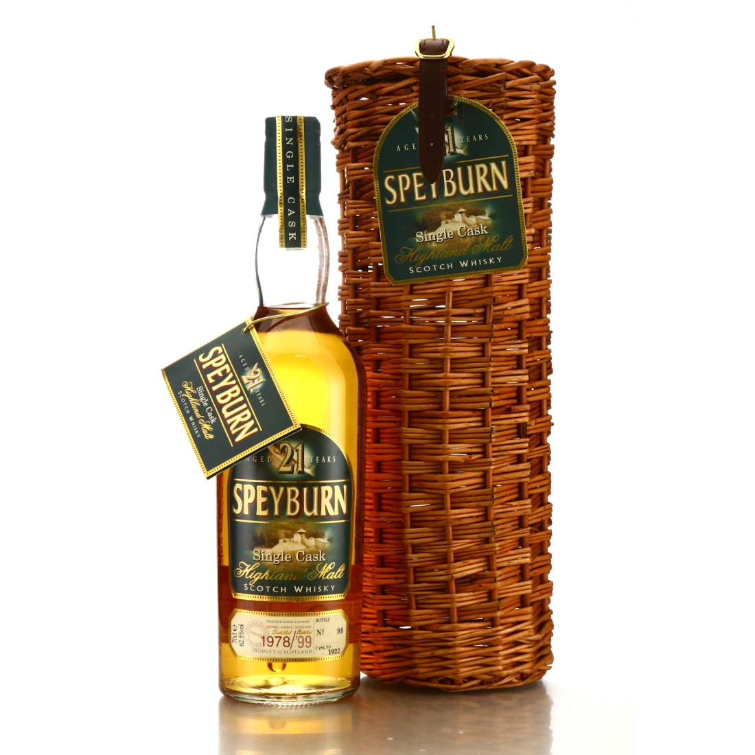 Speyburn 1978 Single Cask 21 Year Old #1922
