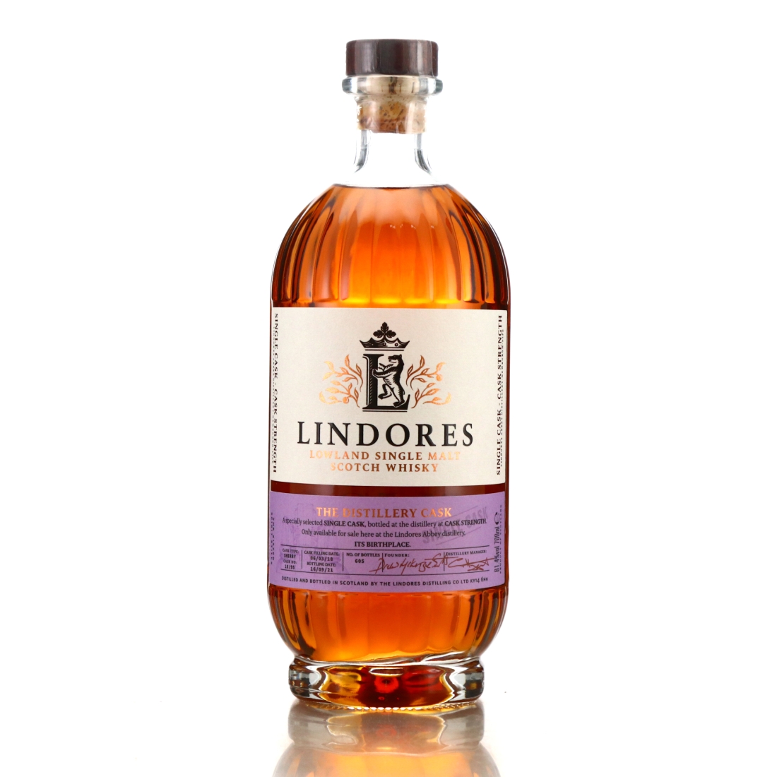 Lindores 2018 Single Sherry Cask #18 / Distillery Shop