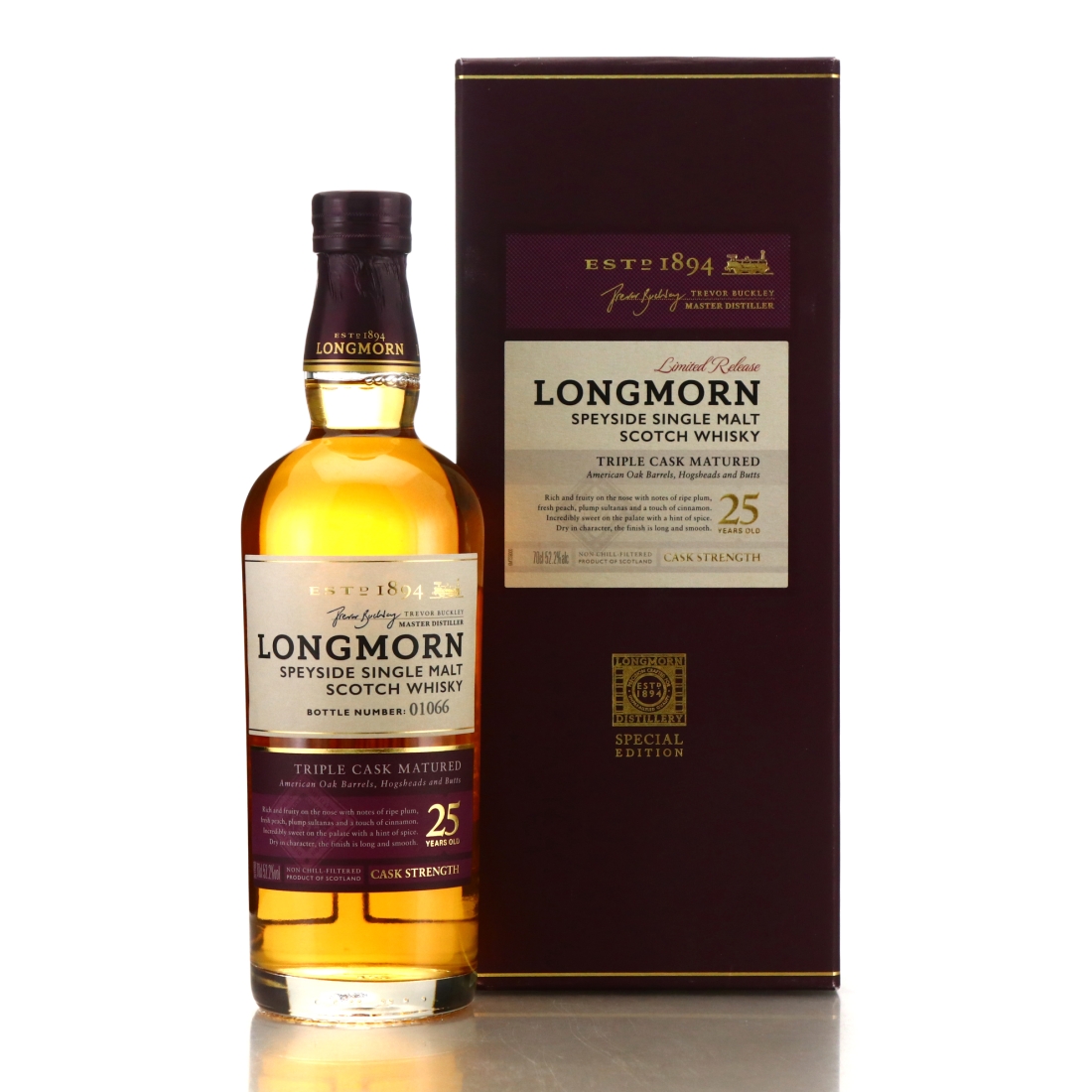 Longmorn 25 Year Old Triple Cask