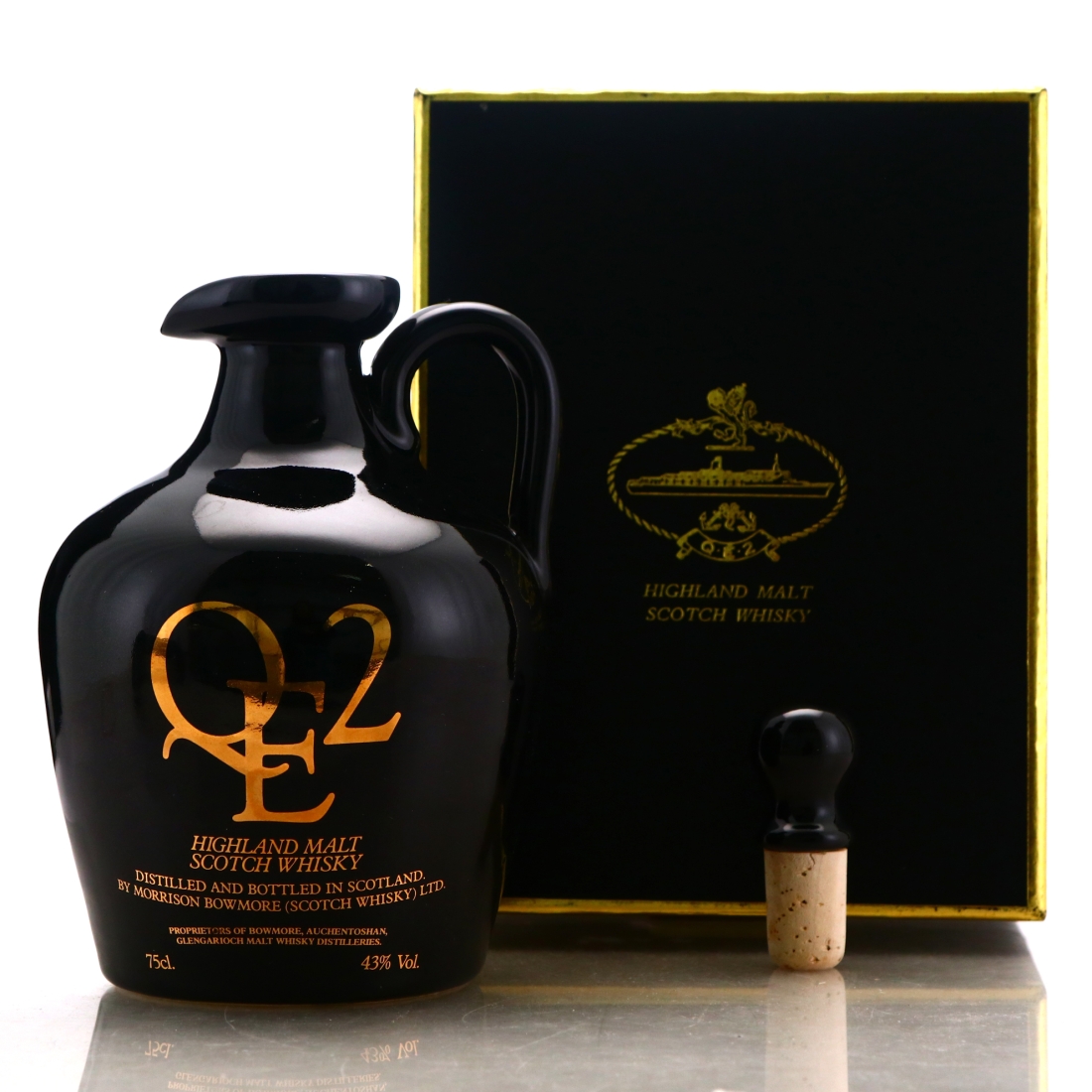Glen Garioch QE2 Decanter 1980s