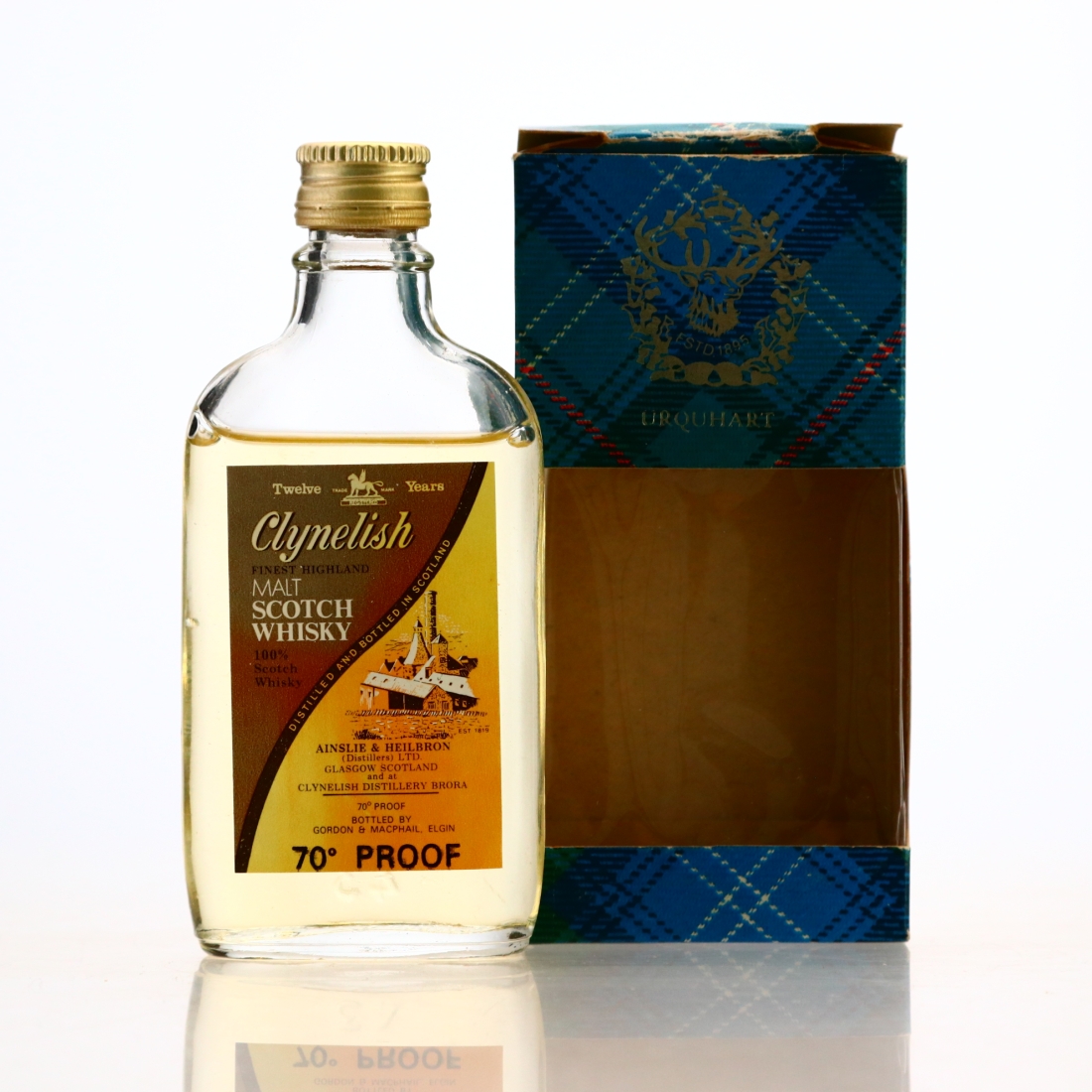 Clynelish 12 Year Old Gordon and MacPhail Miniature 1970s